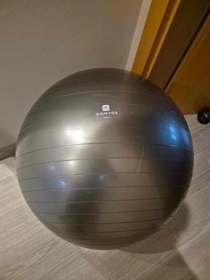 Ballon de gym Domyos (Swiss Ball), Enlèvement, Utilisé, Jambes, Médecine balle