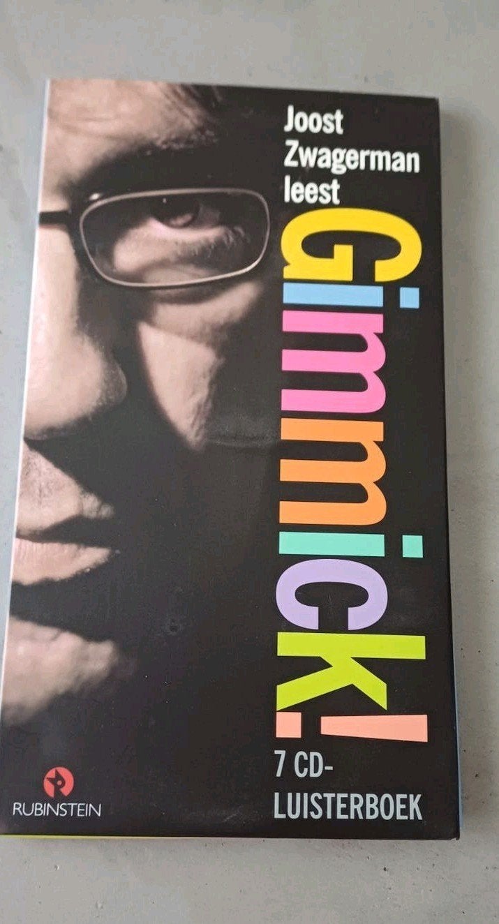 Luisterboek - Joost Zwagerman - Gimmick 7 CD'S, Boeken, Luisterboeken, Cd, Ophalen of Verzenden, Joost Zwagerman, Volwassene