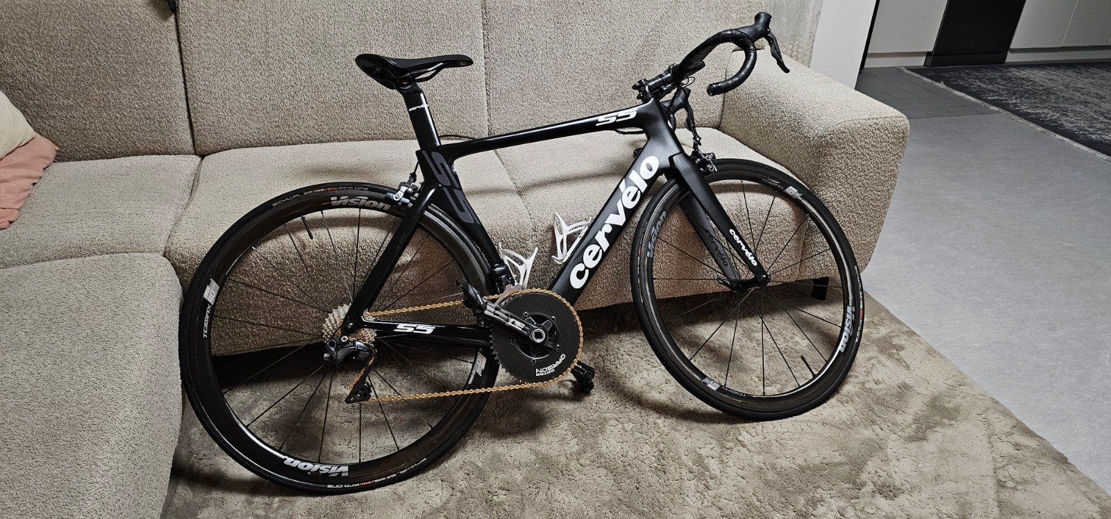 Cervelo s5 volledig carbon di2 schimano ultegra, Ophalen, Carbon