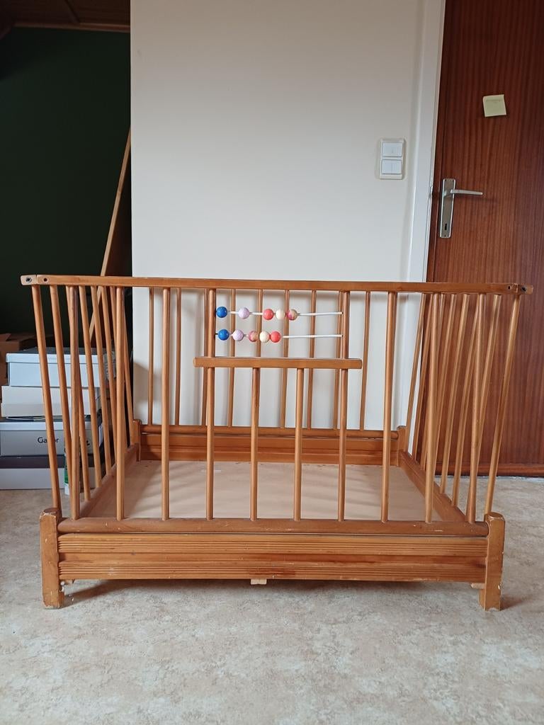 Vintage babypark, Kinderen en Baby's, Ophalen, Gebruikt, Rechthoekig