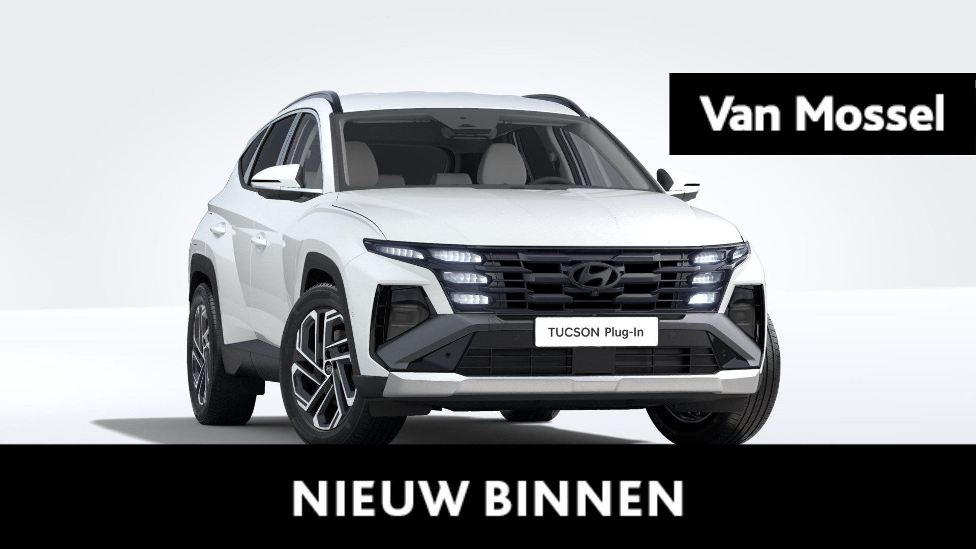 Hyundai Tucson 1.6 T-GDi Plug-in Hybrid Shine, Auto's, Hyundai, Dealer onderhouden, Gebruikt, Zwart, 4 cilinders