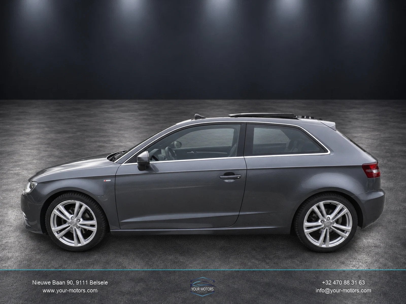 Audi A3 1.6 TDI S Line AUT/PANO/1ST EIG, Autos, Cuir, 105 ch, Entreprise, Carnet d'entretien