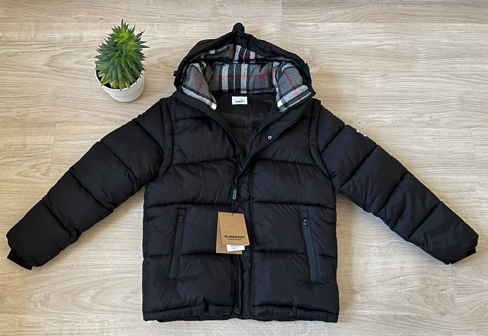Burberry puffer jas, Kleding | Heren, Ophalen of Verzenden, Zo goed als nieuw