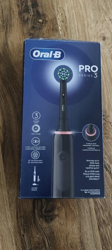 Oral-B pro series 3, Enlèvement, Brosse à dents