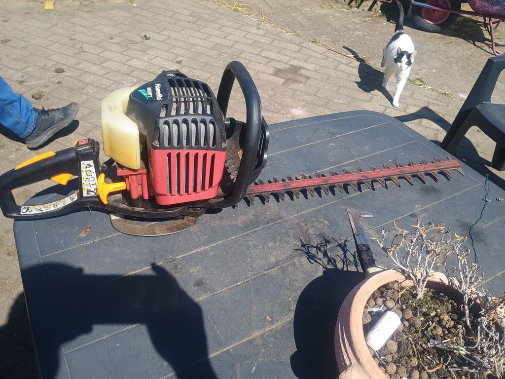 Heggenschaar benzine, Tuin en Terras, Ophalen, Gebruikt, Benzine, Homelite