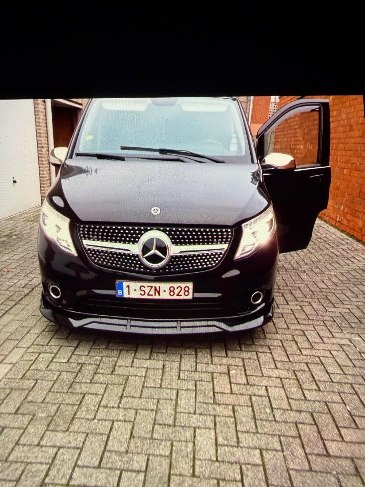 Mercedes vito, Euro 6, Zwart, Diesel, Particulier