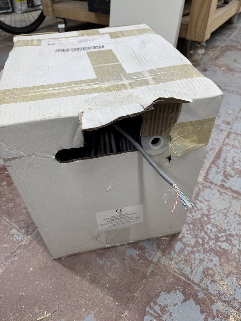 Internetkabel / datakabel afgeschermde F/UTP Cat. 6 kabel, Informatique & Logiciels, Pc & Câble réseau, Enlèvement, Neuf