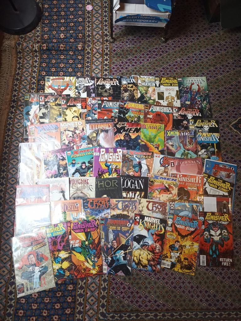 190 Amerikaanse stripjackpot (ALLEEN MARVEL), Boeken, Strips | Comics, Meerdere comics, Ophalen, Zo goed als nieuw, Amerika
