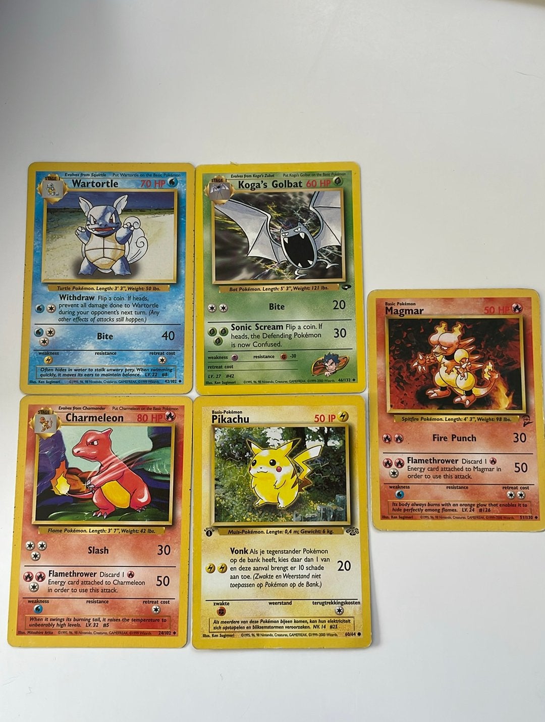 Pokemon kaarten, Hobby en Vrije tijd, Ophalen of Verzenden, Gebruikt