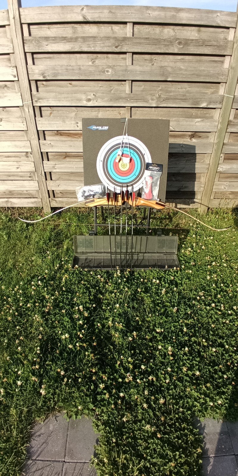 Recurve boog ASA 26#68"RH en target en pijlen, Sport en Fitness, Handboogschieten, Pijlen, Ophalen