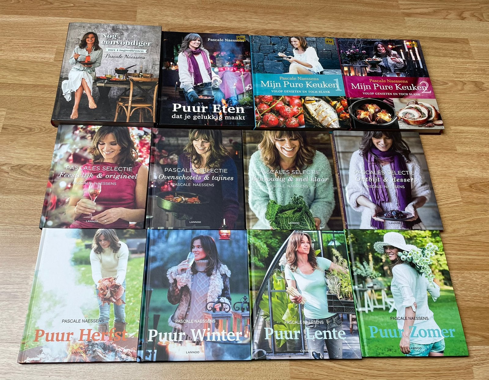 Pascale Naessens puur eten, mijn pure keuek, 4 seizoenen ea, Boeken, Ophalen of Verzenden, Zo goed als nieuw