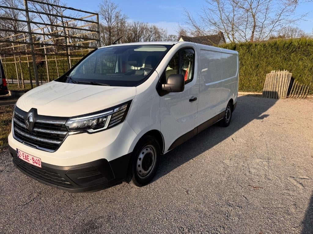 Renault Trafic T82 - 34.000 km - Perfect voor zelfstandigen, Autos, Cuir, 186 g/km, Achat, Euro 6