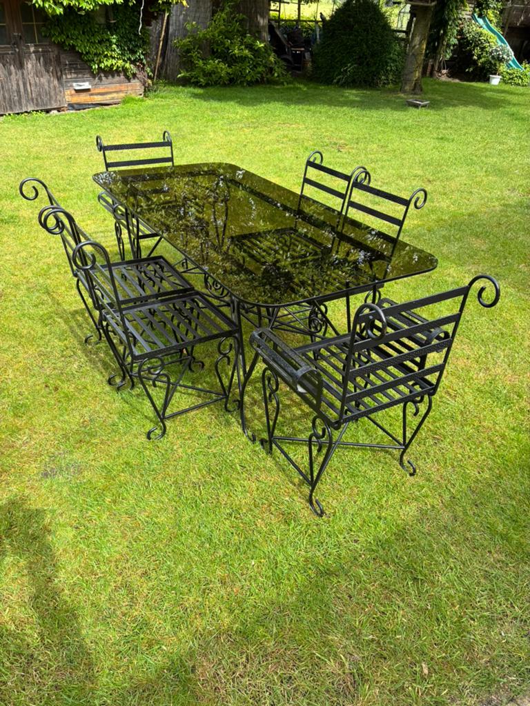 Set de jardin en métal, Enlèvement, Comme neuf, Salons de jardin