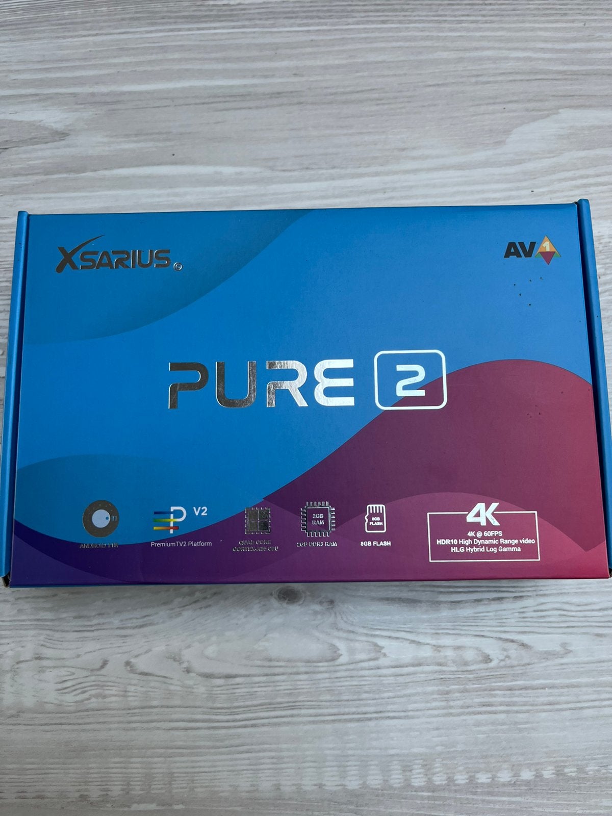 Boîtier xsarius pure 2., TV, Hi-fi & Vidéo, Enlèvement, Comme neuf