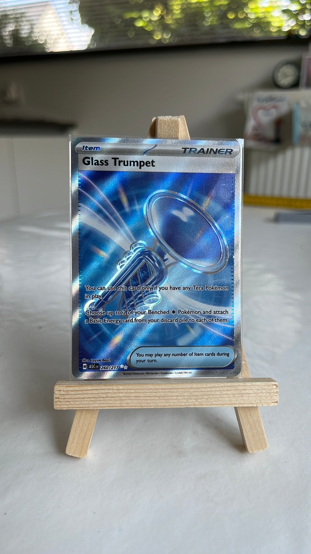 Pokémon : glass trumpet, Ophalen, Nieuw