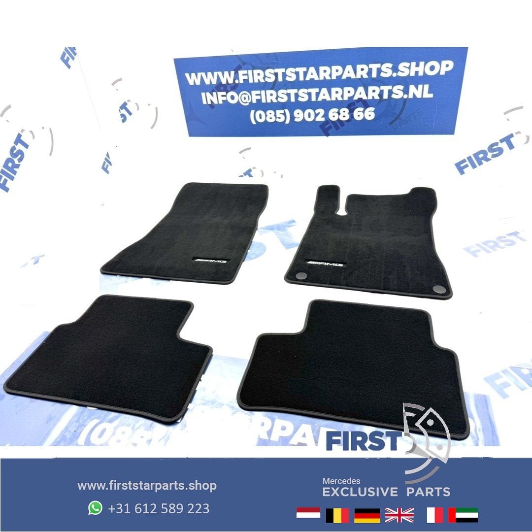 W177 AMG VLOERMATTEN Mercedes A Klasse A35 A45 2018-2021, Auto-onderdelen, Interieur en Bekleding, Gebruikt, -, Ophalen of Verzenden