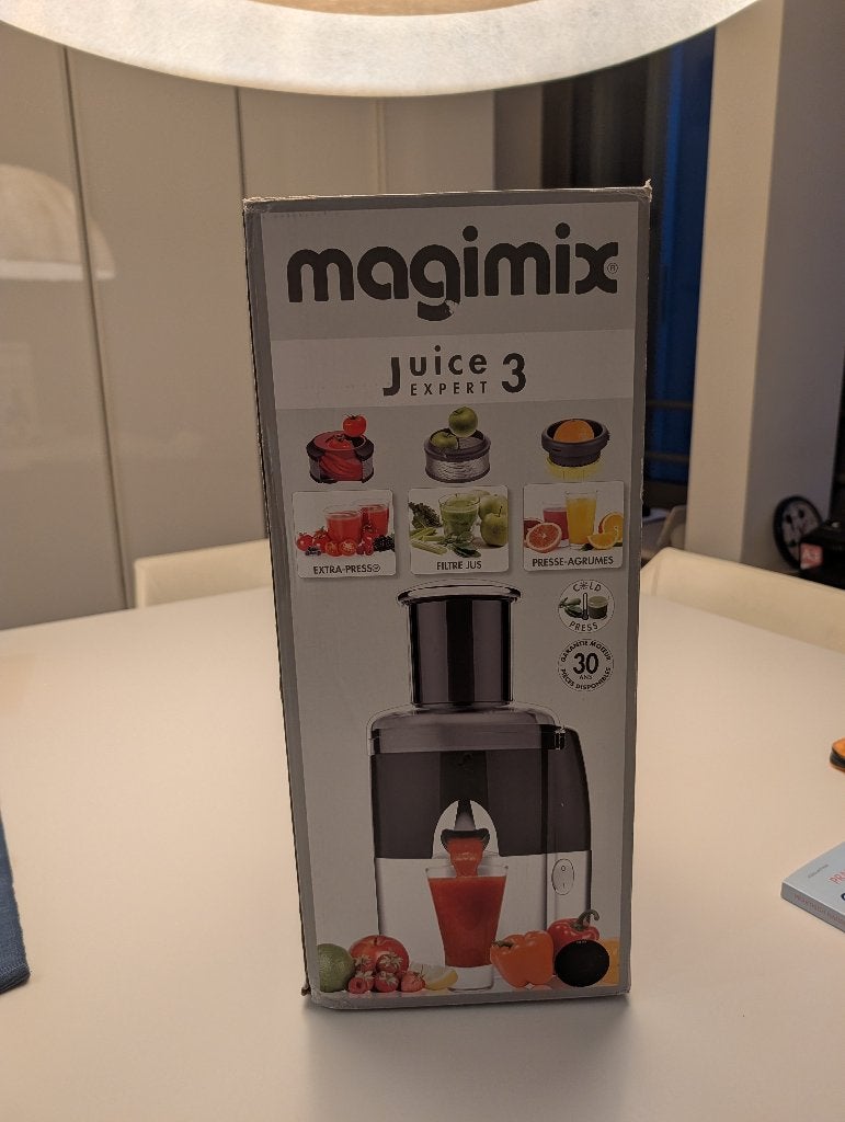 Juicer MagiMix Juice 3 Expert, Elektronische apparatuur, Juicers, Ophalen of Verzenden, Nieuw, Elektrisch, Slowjuicer
