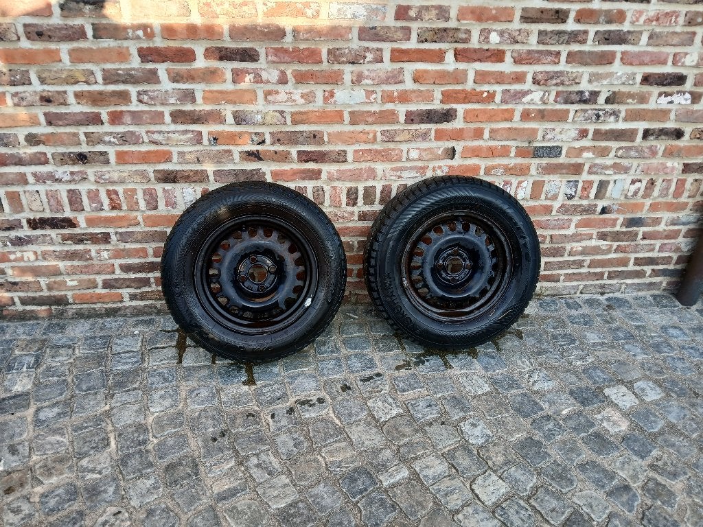 2 aanhangwagenwielen,velgen ,banden 70/85/R14, Auto-onderdelen, Banden en Velgen, Ophalen, 14 inch, Banden en Velgen, 185 mm