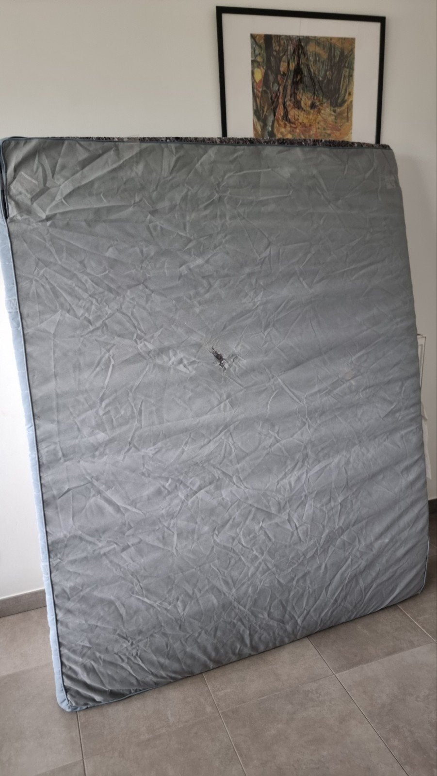 IKEA Tweepersoonsmatras (b.v. 160x200), Enlèvement, Matelas