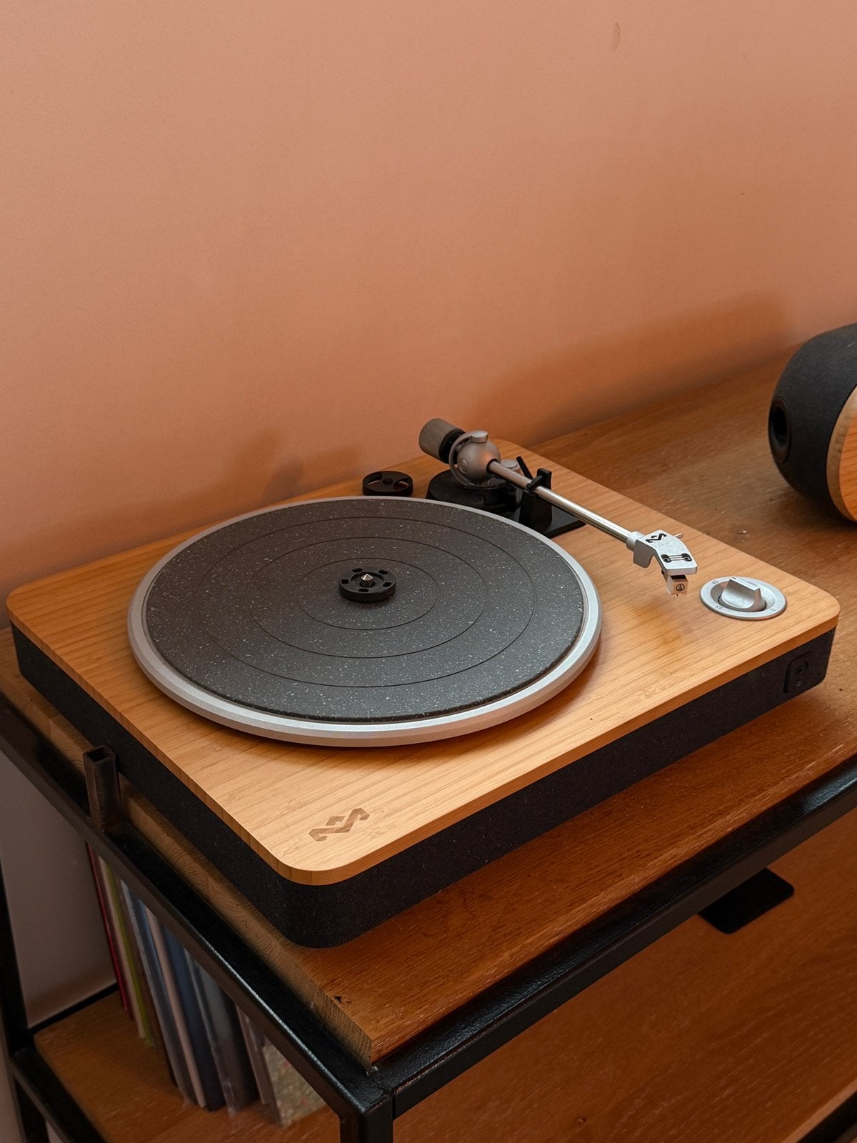 House of Marley platenspeler, Ophalen, Zo goed als nieuw, Platenspeler