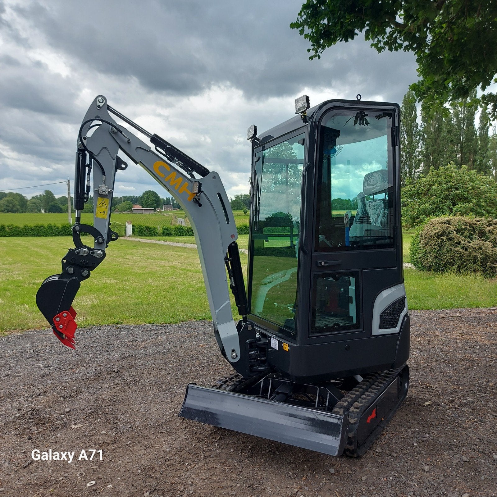 Minigraver 1600kg cabinne pro versie kubota motor!, Zakelijke goederen, Machines en Bouw | Kranen en Graafmachines, Ophalen, Graafmachine