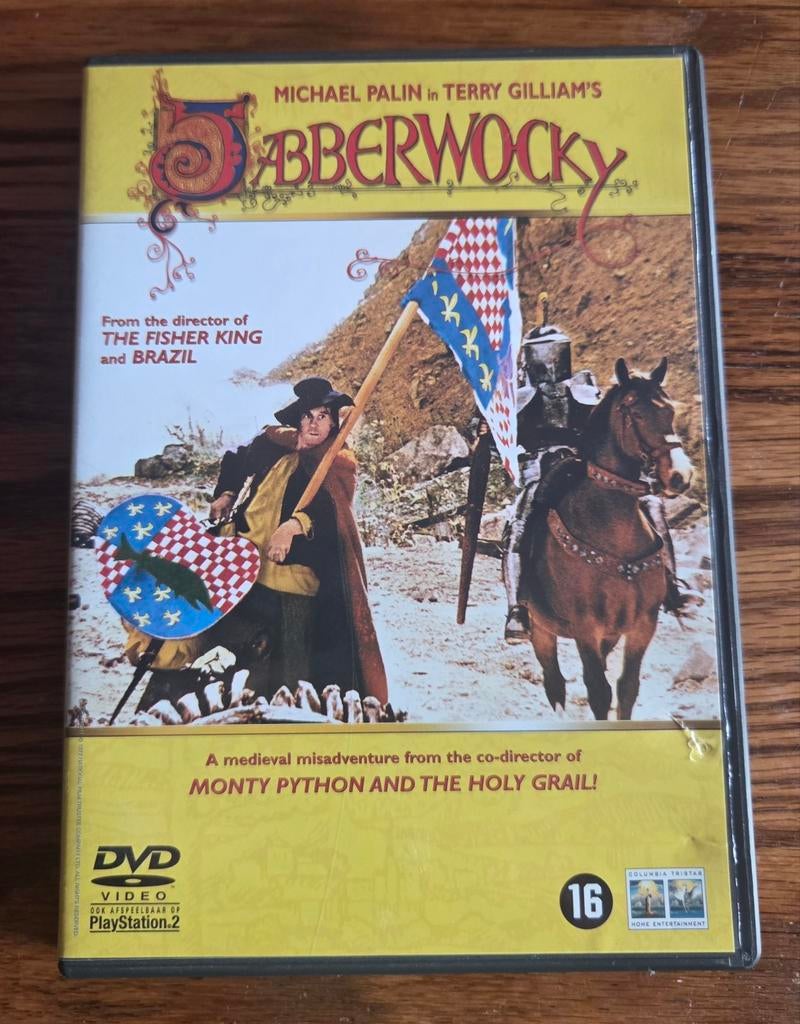Jabberwocky  - DVD, Cd's en Dvd's, Dvd's | Tv en Series, Vanaf 16 jaar, Ophalen of Verzenden