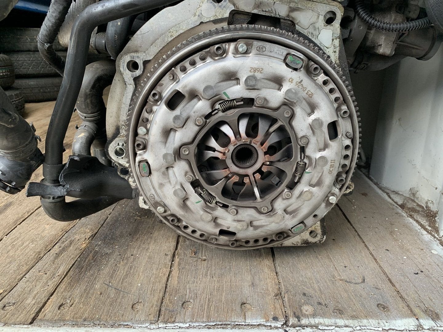 vliegwiel Volkswagen, Seat diesel met motorcode CAY BLS BKC, Gebruikt, -, -, Ophalen of Verzenden