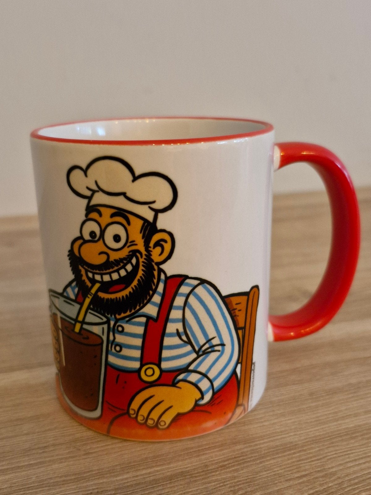 Urbanus stenen mok , koffietas , 9,5 cm , hector nog choco, Verzamelen, Stripfiguren, Ophalen of Verzenden, Overige figuren, Nieuw