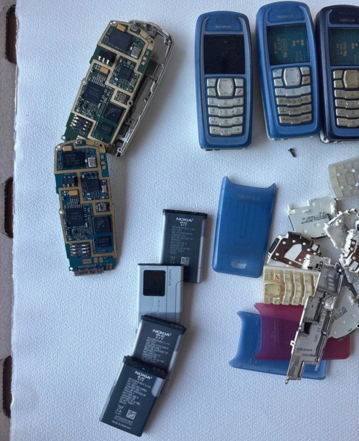 Lot nokia 3100 onderdelen, Télécoms, Enlèvement ou Envoi, Comme neuf