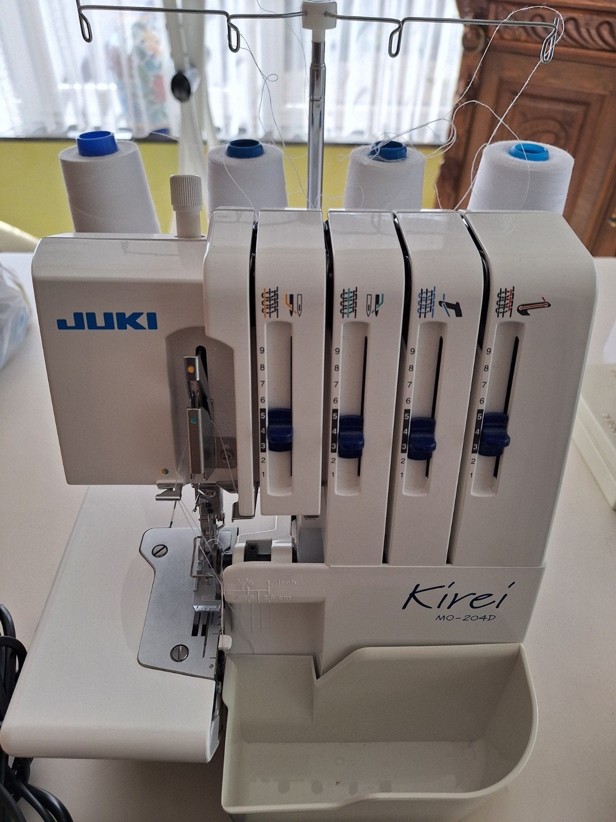 Surjeteuse à 4 fils Juki, Enlèvement, Comme neuf, Surjeteuse, Autres marques
