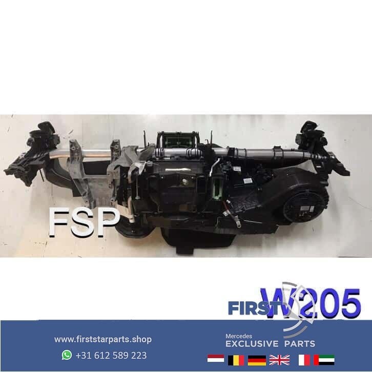 W205 compleet kachelhuis Mercedes C Klasse 2014-2018 / S205, Auto-onderdelen, Airco en Verwarming, Gebruikt, -, Ophalen of Verzenden
