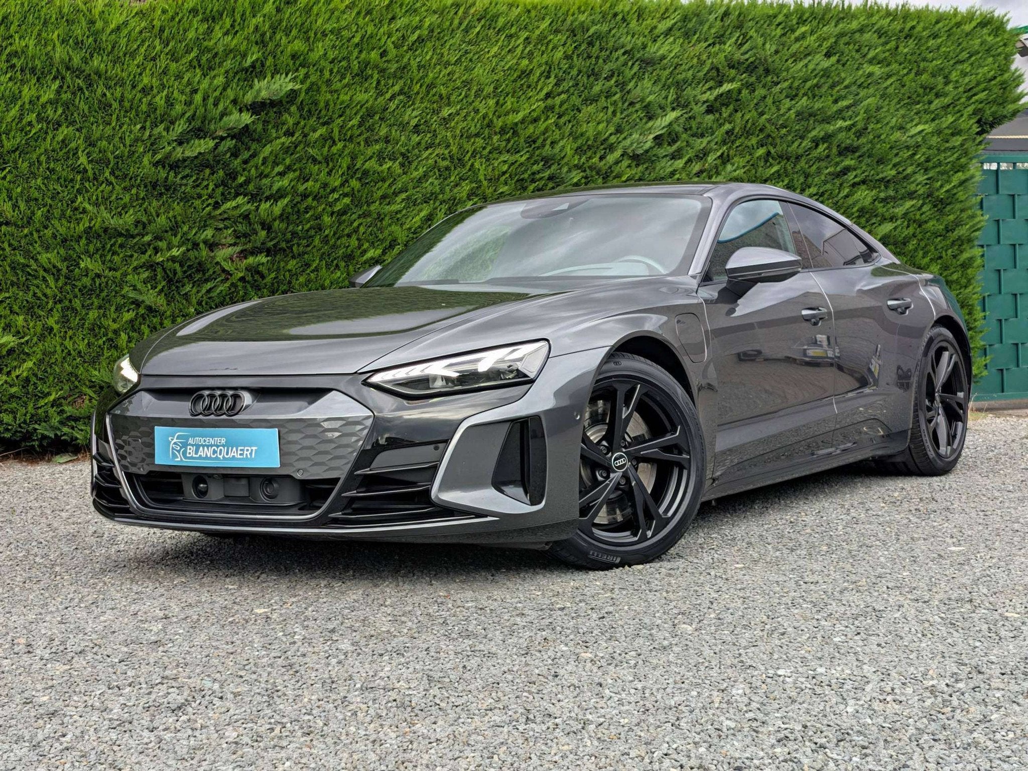 Audi e-tron GT RS- NP 188.000 - extra garantie - head up - c, Auto's, Automaat, 4 deurs, Gebruikt, Zwart