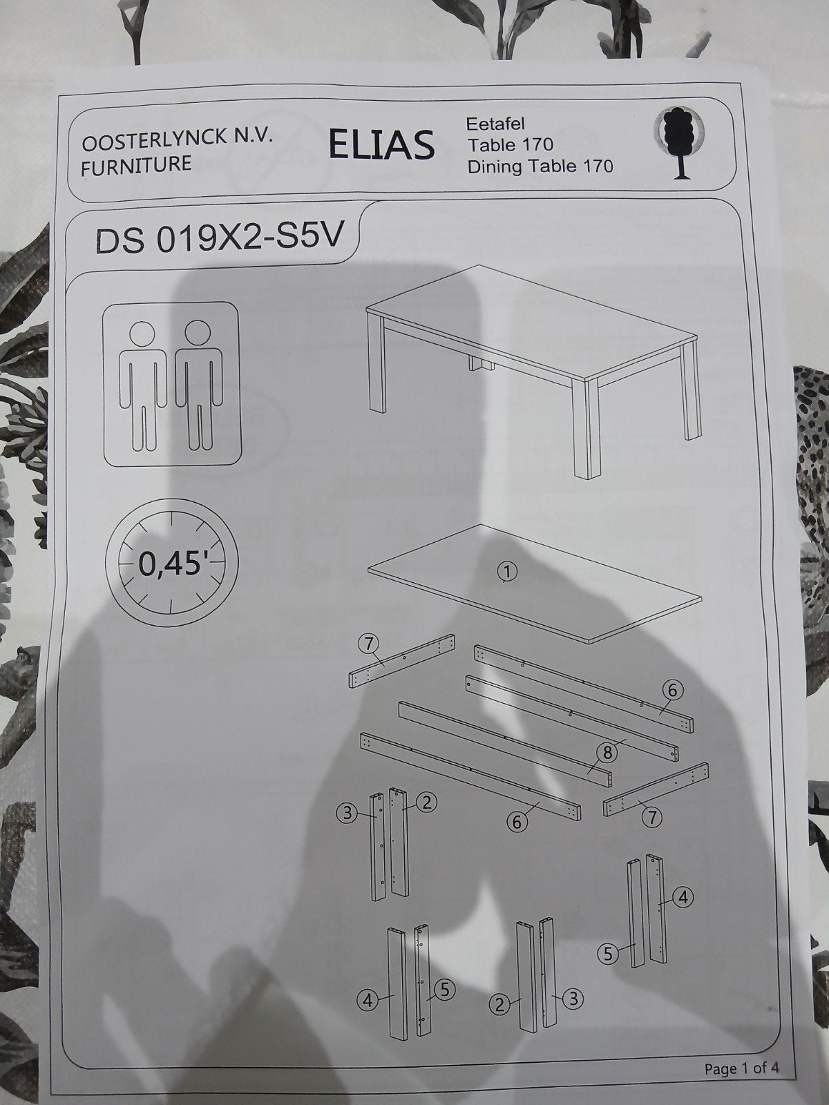 Eettafel, Enlèvement ou Envoi, Neuf