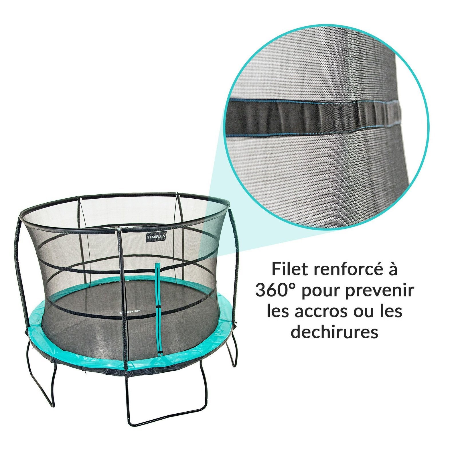 Toile et filet de rechange pour trampoline Starflex 370, Enlèvement ou Envoi, Neuf