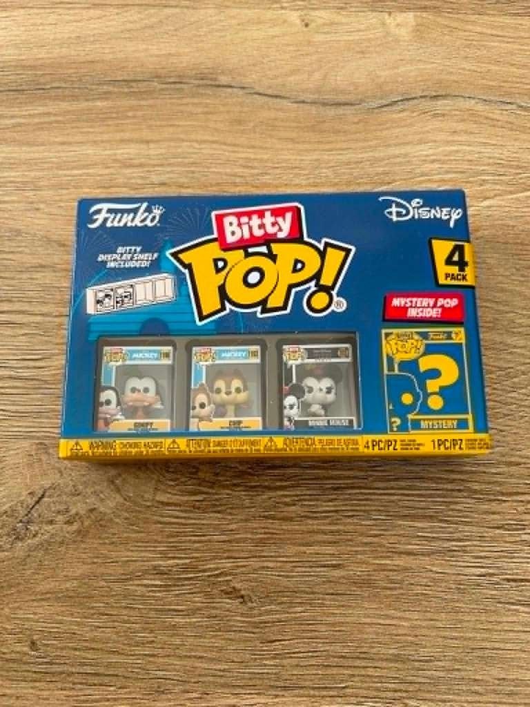 Funko Bitty Pop Disney : Goofy, Chip, Minnie Mouse, Enlèvement, Neuf, Autres types