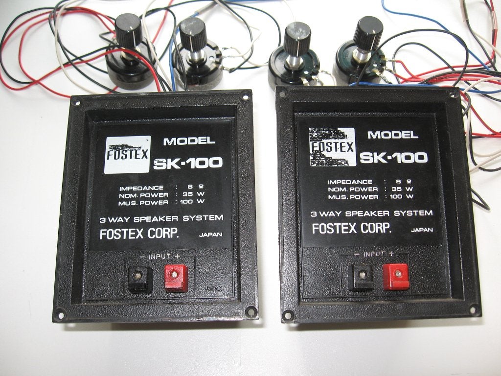 FOSTEX FILTRE 3 VOIES SK100, TV, Hi-fi & Vidéo, Enceintes, Enlèvement ou Envoi, Utilisé