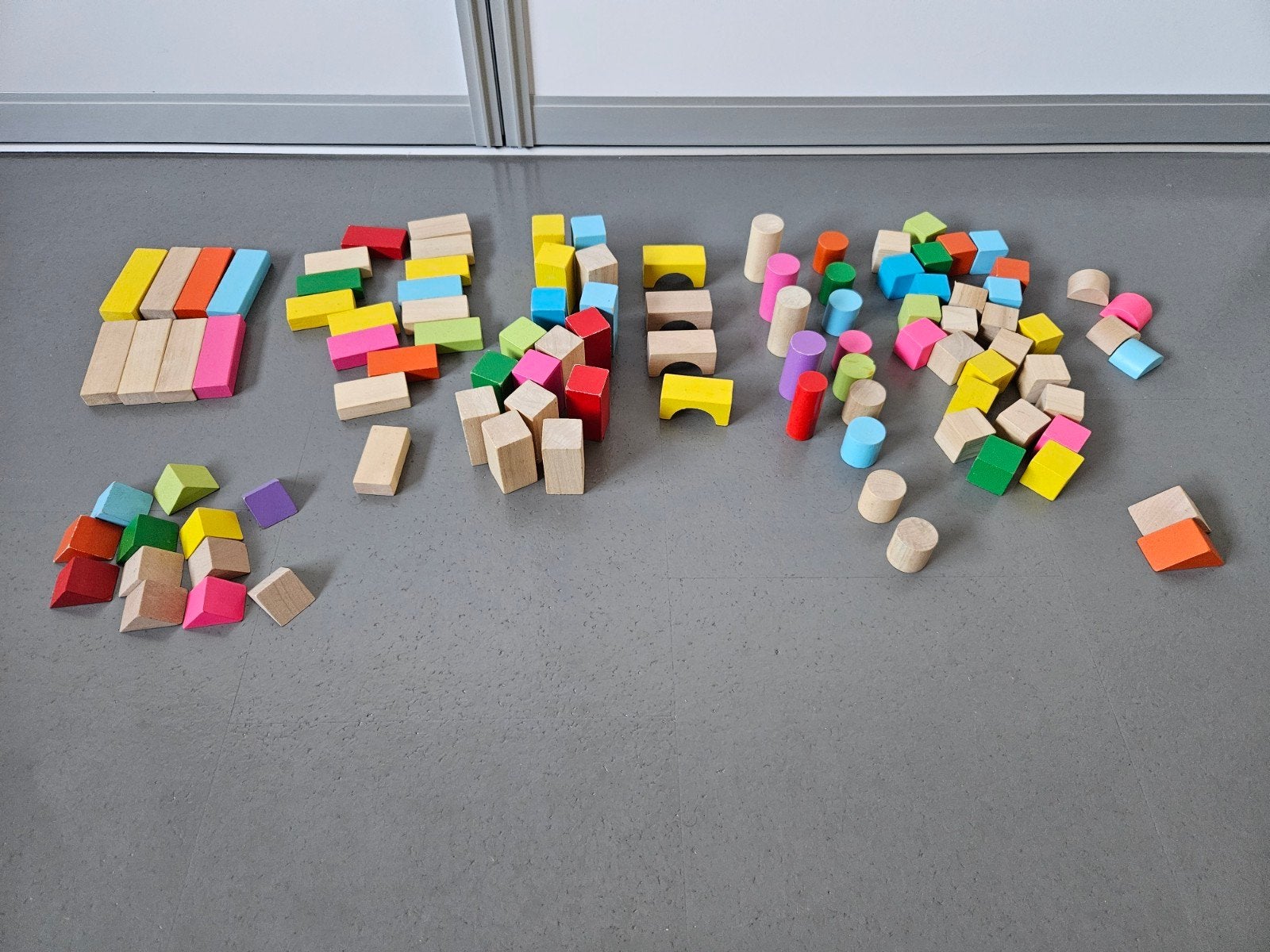 Speelset houten blokken, Kinderen en Baby's, Ophalen