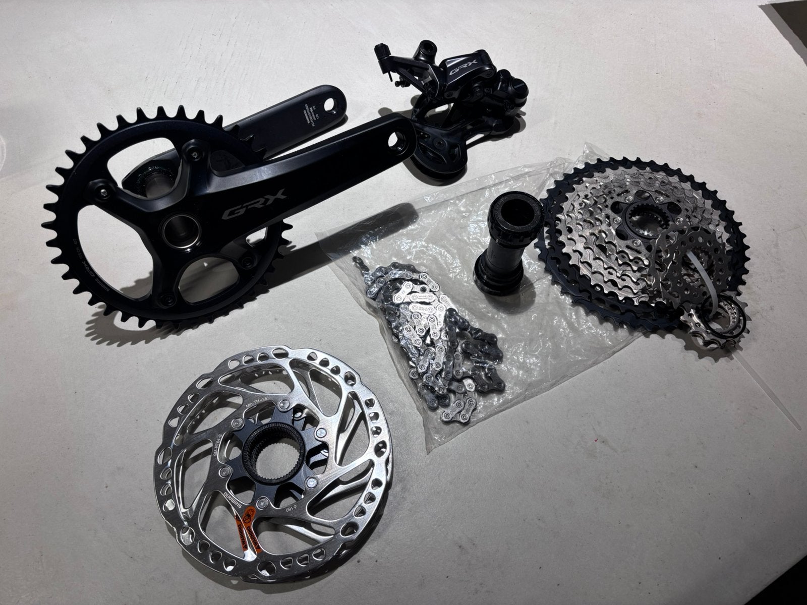 Shimano GRX 820 1x12 gravel groepset, Crankstel of Pedalen, Nieuw, Ophalen of Verzenden, Gravelbike