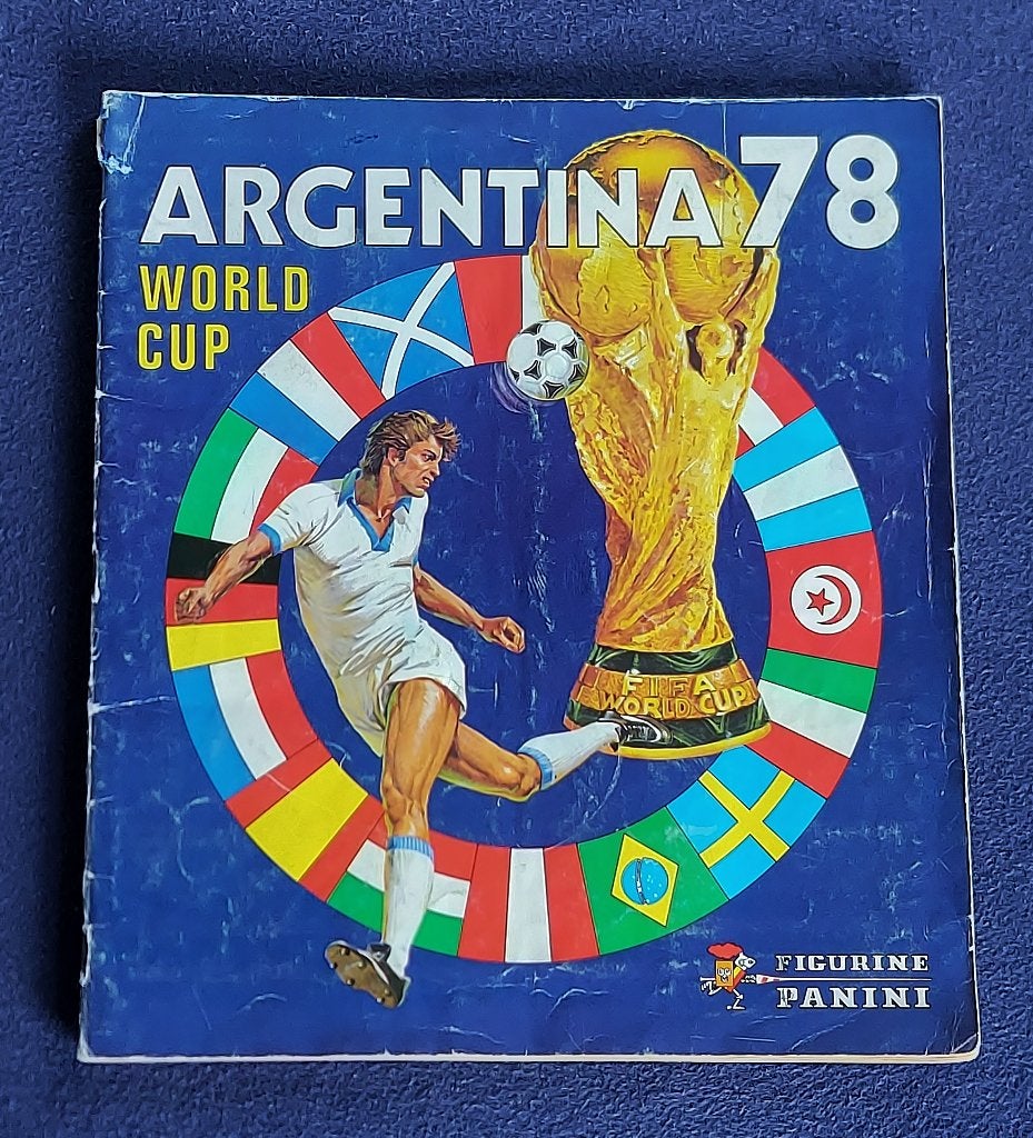 Panini sticker album voetbal ' WK Argentina 78 ' -volledig-, Enlèvement ou Envoi, Utilisé, Plusieurs autocollants