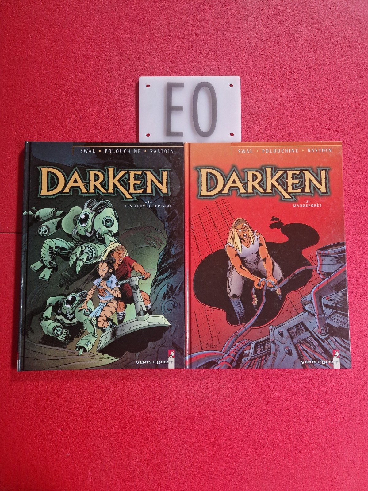 lot de 2 bd darken 1 et 2,EO (intégrale de la série), Enlèvement ou Envoi