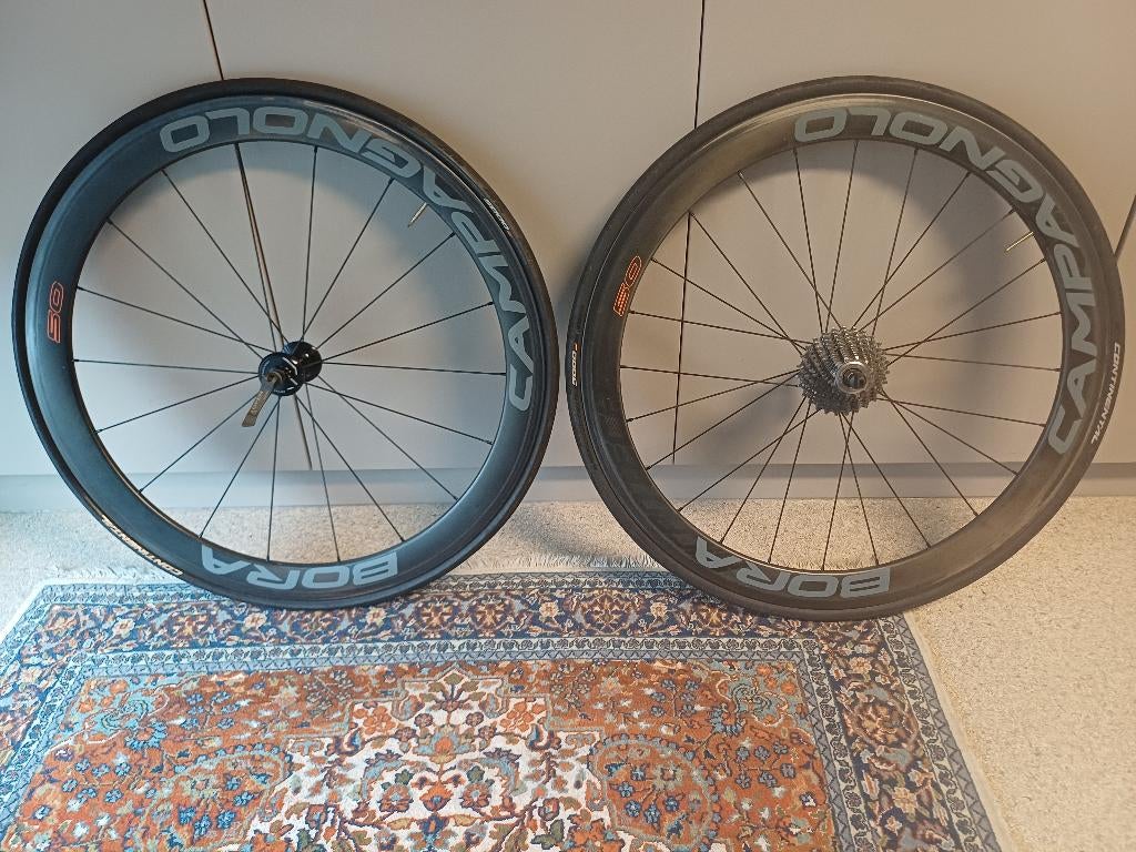 Fiets carbon wielen, Bcb, Zo goed als nieuw, Racefiets, Carbon