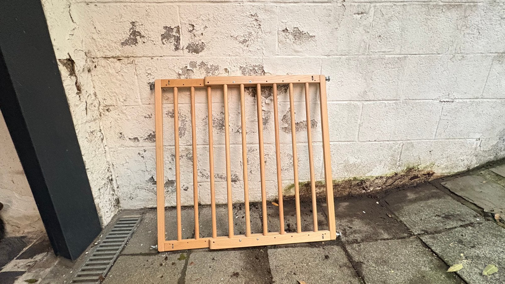 Barrière sécurité escalier pour enfant en bois, Enlèvement, Comme neuf