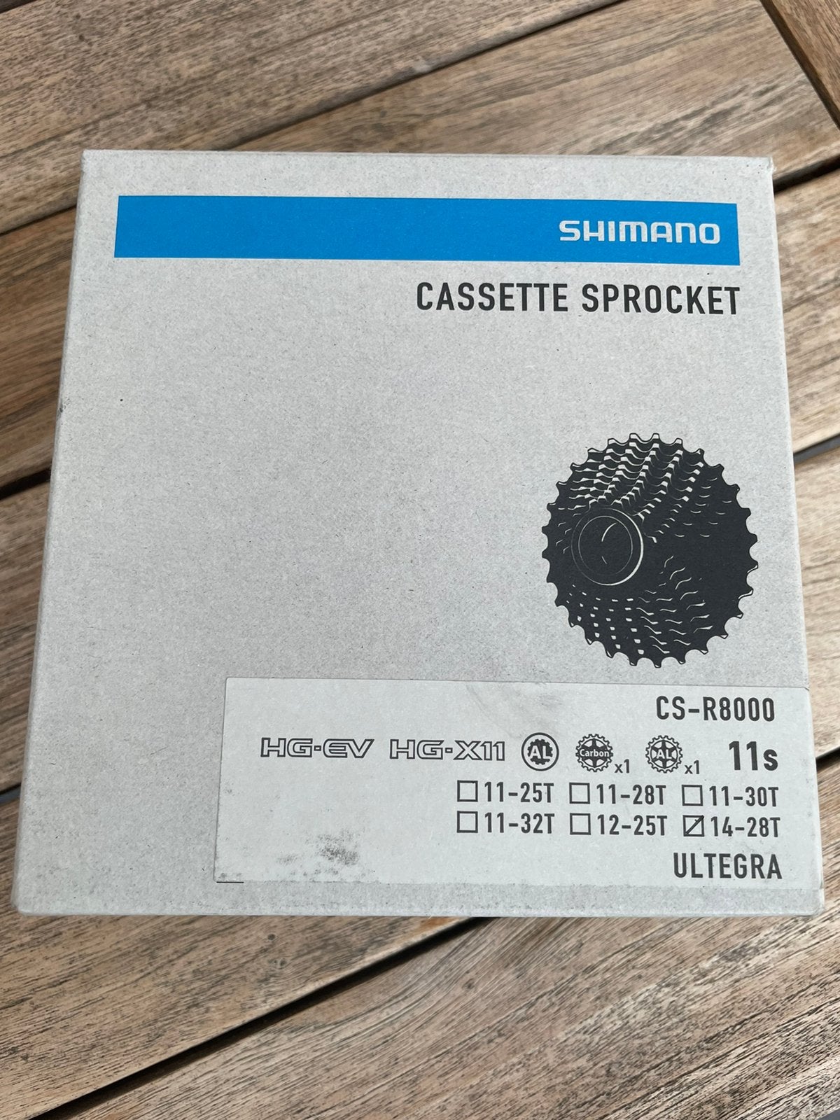Shimano ultegra CS-R8000 cassette, Ophalen, Nieuw