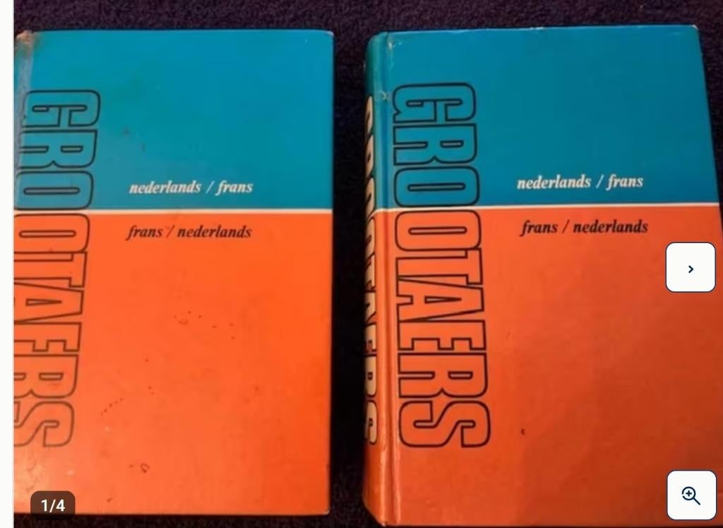 woordenboeken fr/nl en nl/fr, Ophalen of Verzenden, Gelezen, Frans