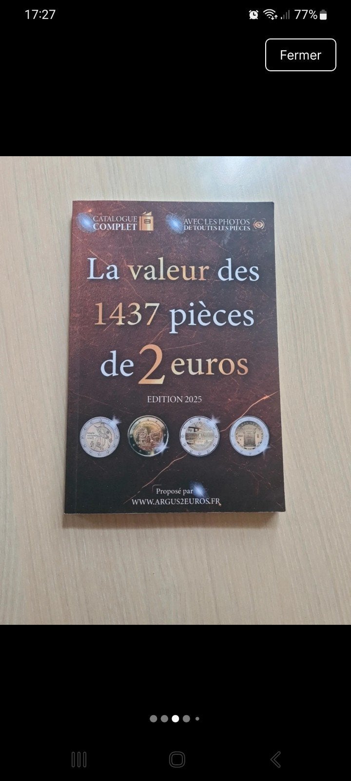 Catalogus van de waarde van 2 euromunten, Ophalen of Verzenden, 2 euro