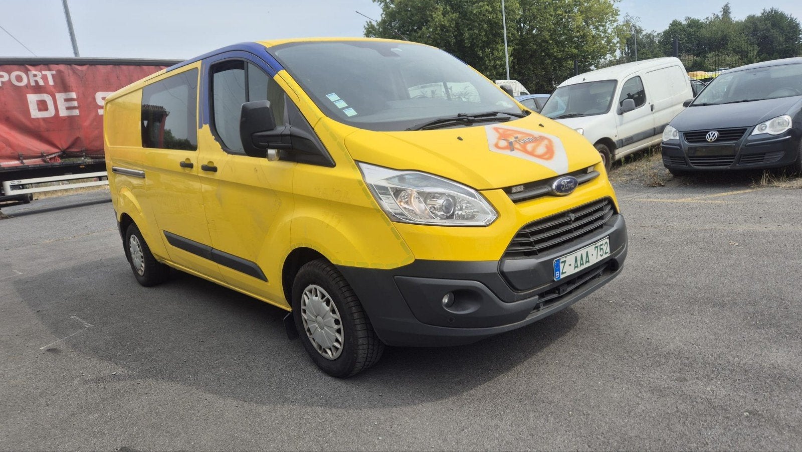 Ford Transit Depannage Met Bril ** Rijbewijs B ** 2.2 diesel, Auto's, Cruise Control, Particulier, Transit, Te koop