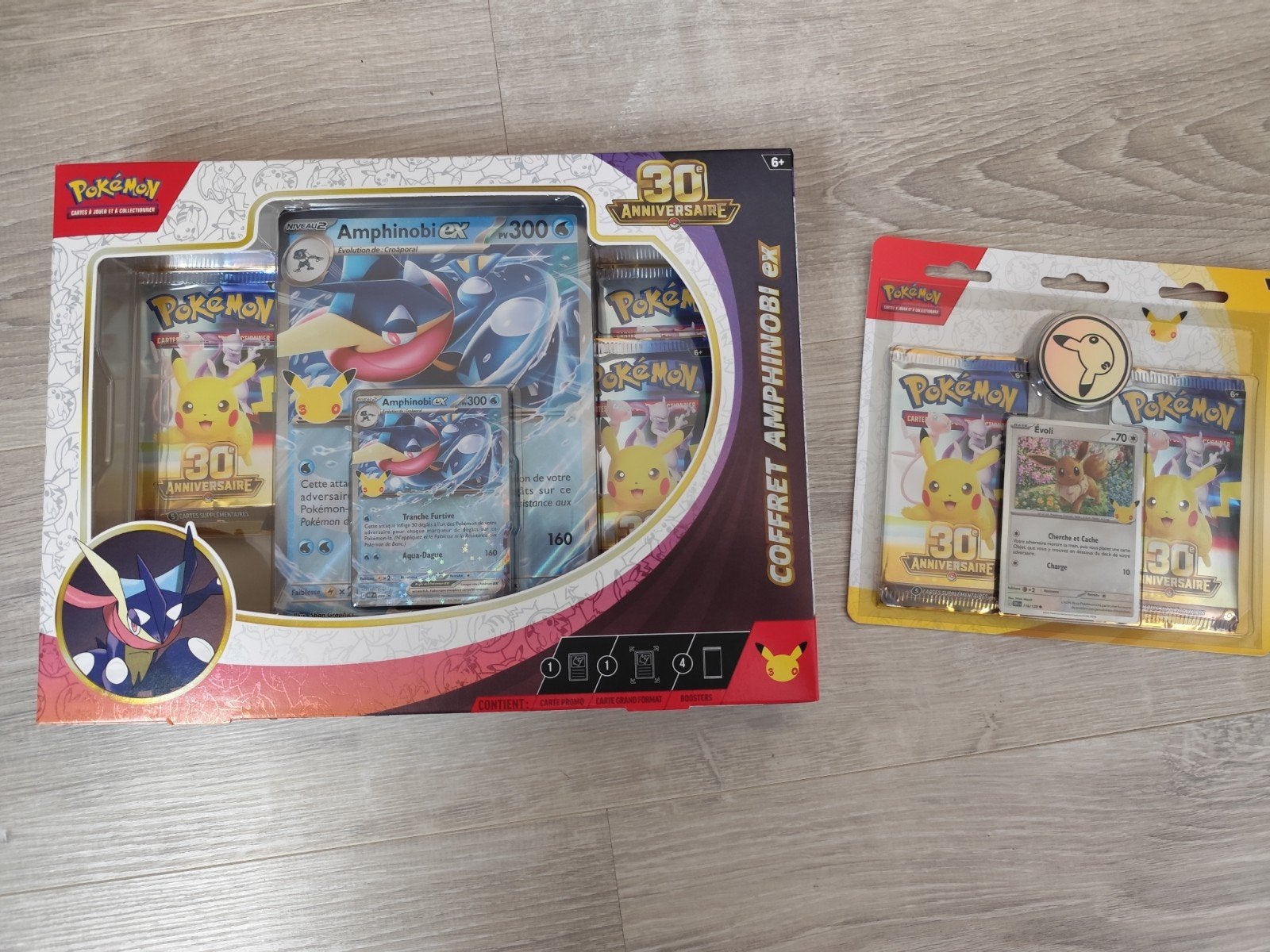 Lot pokemon amphinobi ex + duo pack 30 anq, Ophalen