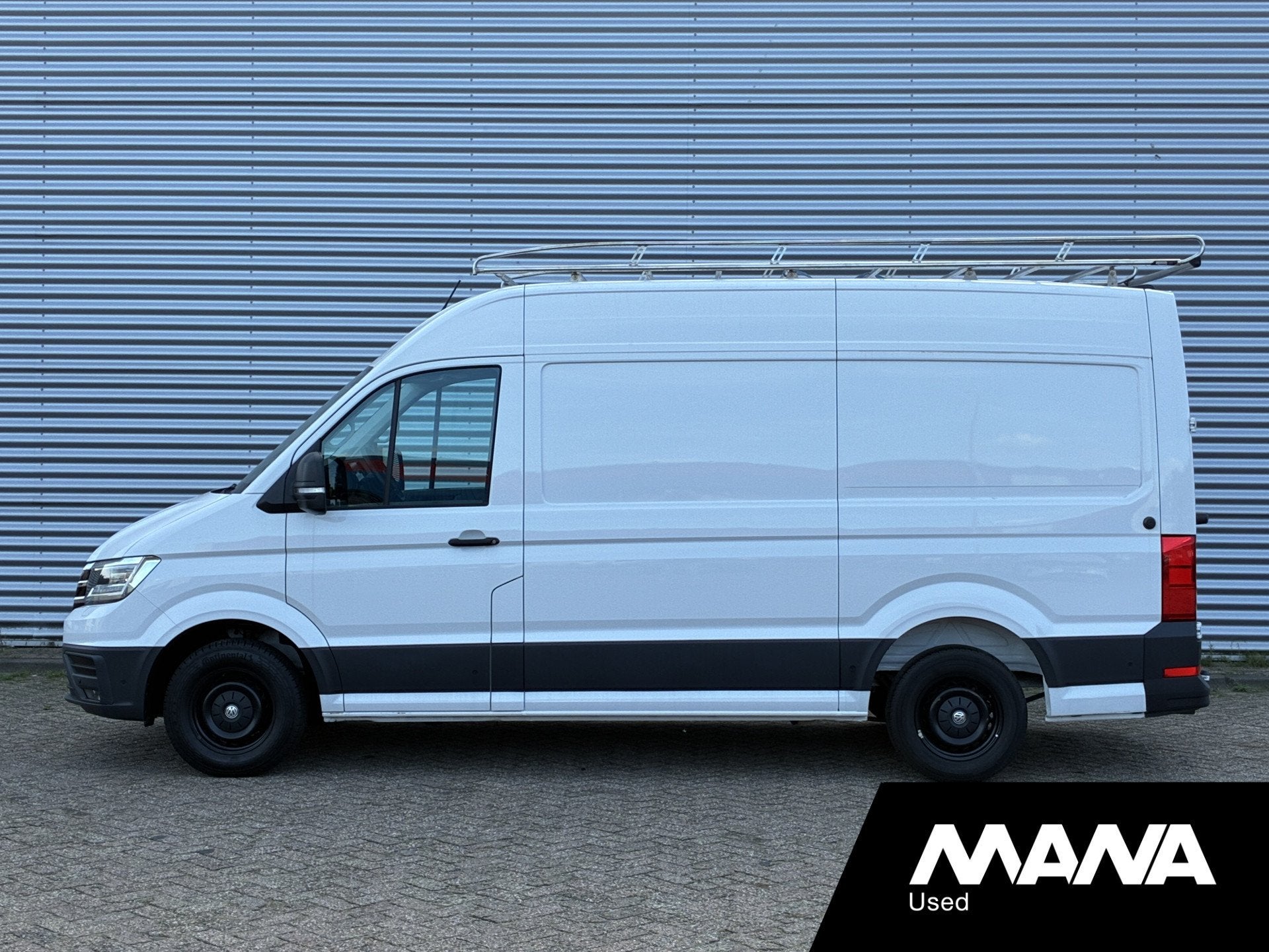 Volkswagen Crafter 2.0 L3H3 177pk Automaat Camera Camera Air, Stof, Gebruikt, Volkswagen, Wit