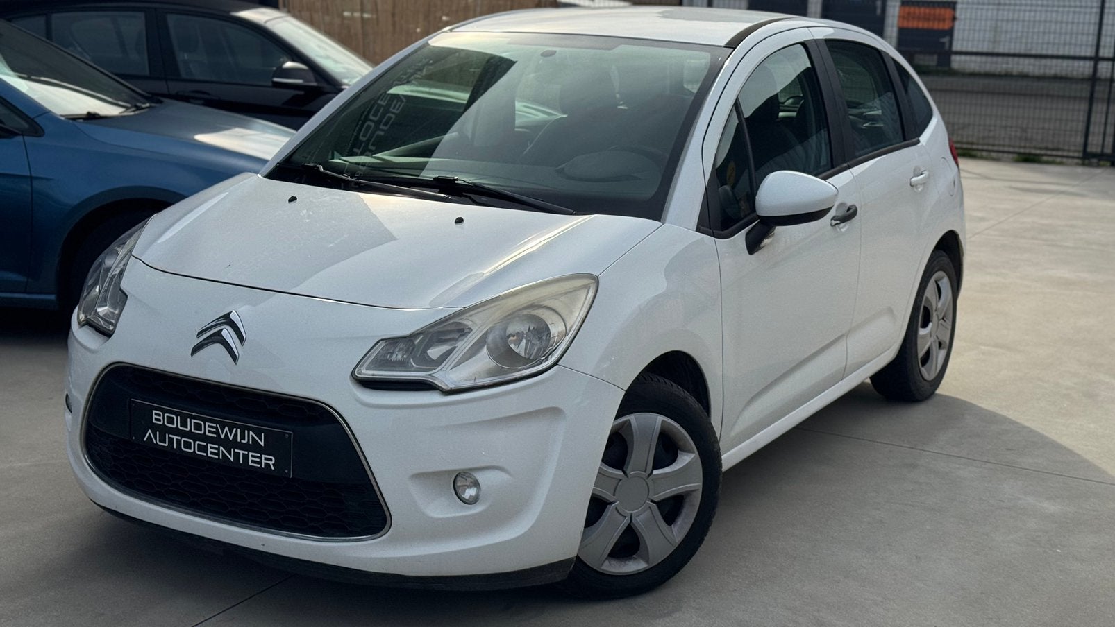 Citroën C3 1.1Benzine 140.xxxkm 2012 / 1 Jaar Garantie, Auto's, Voorwielaandrijving, Stof, Zwart, Handgeschakeld