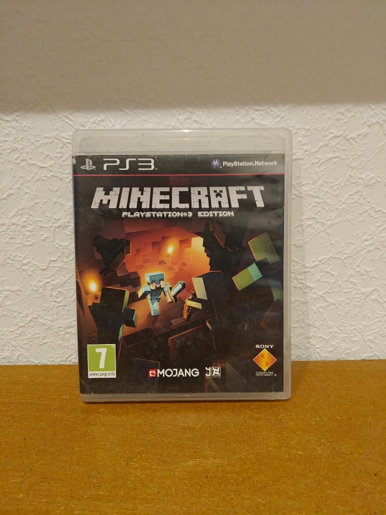 Minecraft Playstation 3, Consoles de jeu & Jeux vidéo, Jeux | Sony PlayStation 3, Enlèvement ou Envoi, 1 joueur, À partir de 7 ans